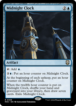 Midnight Clock (M3C-189) - Modern Horizons 3 Commander - Poke-Collect