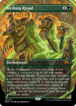 Birthing Ritual (Borderless) (MH3-337) - Modern Horizons 3 (Borderless) - Poke-Collect