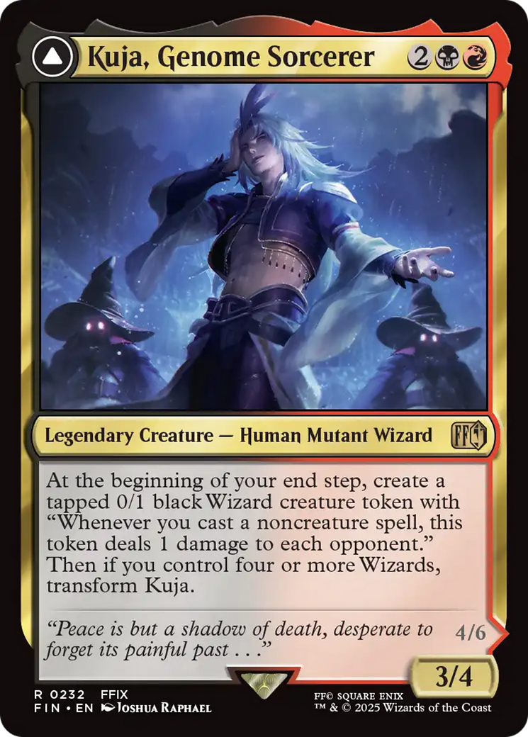 Kuja, Genome Sorcerer // Trance Kuja, Fate Defied (FIN-232) - FINAL FANTASY Foil - Poke-Collect