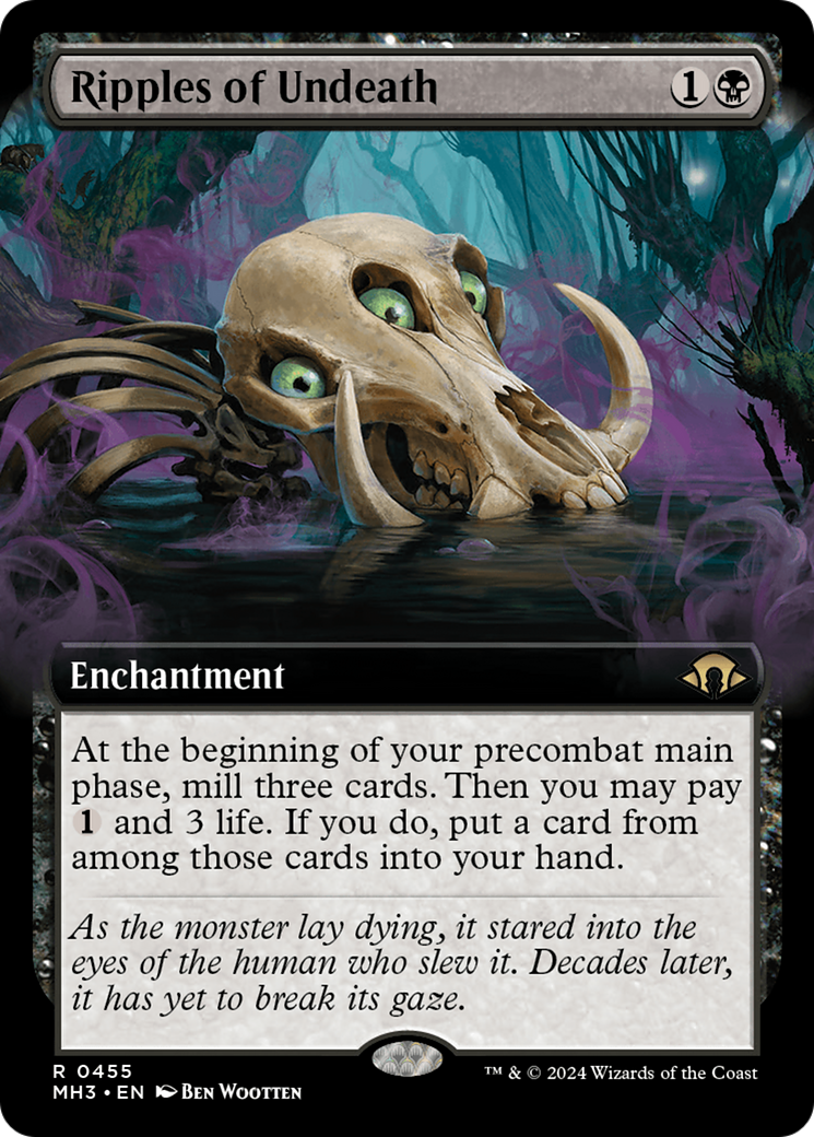 Ripples of Undeath (Extended Art) (MH3-455) - Modern Horizons 3: (Extended Art) - Poke-Collect