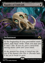 Ripples of Undeath (Extended Art) (MH3-455) - Modern Horizons 3: (Extended Art) Foil - Poke-Collect