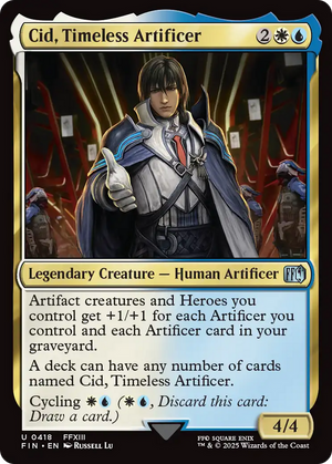 Cid, Timeless Artificer (FIN-418) - FINAL FANTASY Foil - Poke-Collect