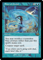 Flare of Denial (Retro Frame) (MH3-400) - Modern Horizons 3 - Poke-Collect