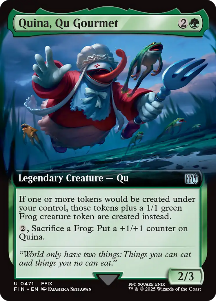 Quina, Qu Gourmet (FIN-471) - FINAL FANTASY: (Extended Art) Foil - Poke-Collect