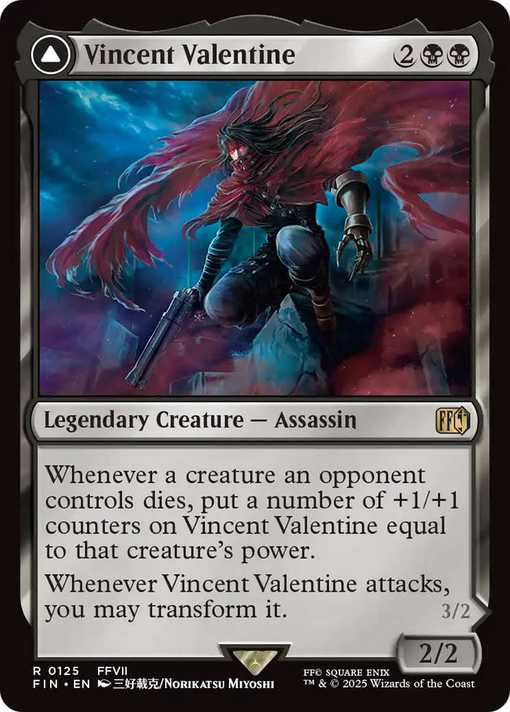 Vincent Valentine // Galian Beast (FIN-125) - FINAL FANTASY Foil - Poke-Collect