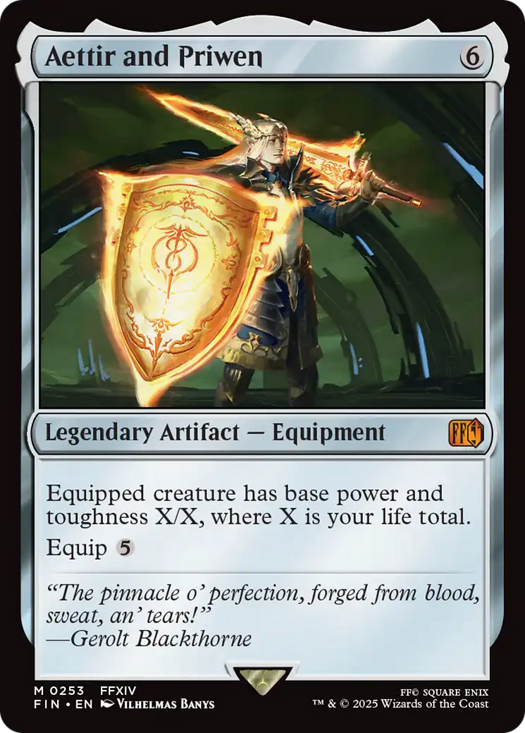 Aettir and Priwen (FIN-253) - FINAL FANTASY Foil - Poke-Collect