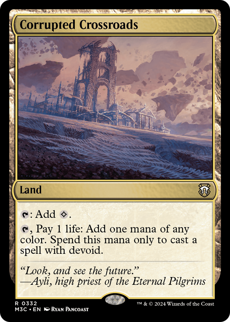 Corrupted Crossroads (M3C-332) - Modern Horizons 3 Commander - Poke-Collect