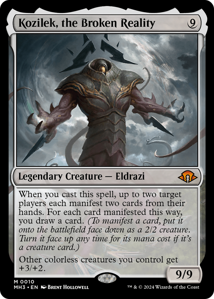 Kozilek, the Broken Reality (MH3-010) - Modern Horizons 3 Foil - Poke-Collect