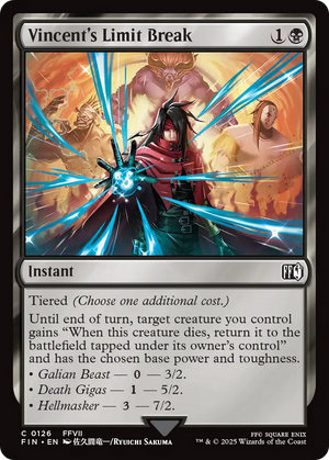 Vincent's Limit Break (FIN-126) - FINAL FANTASY Foil - Poke-Collect