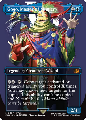 Gogo, Master of Mimicry (FIN-377) - FINAL FANTASY (Borderless) - Poke-Collect