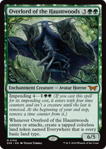 Overlord of the Hauntwoods (DSK-194) - Duskmourn: House of Horror: (enchantment) Foil - Poke-Collect