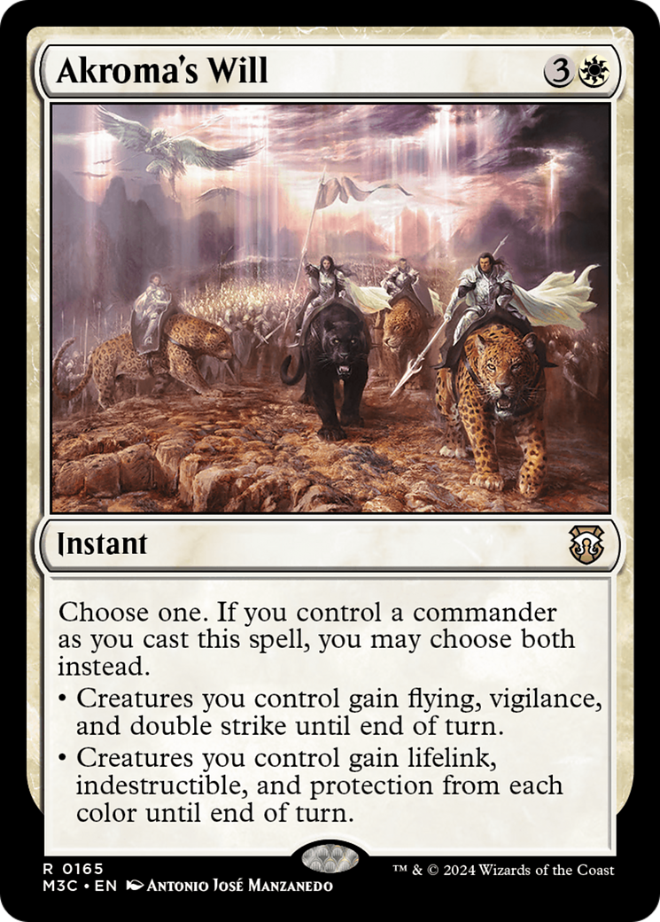 Akroma's Will (M3C-165) - Modern Horizons 3 Commander - Poke-Collect