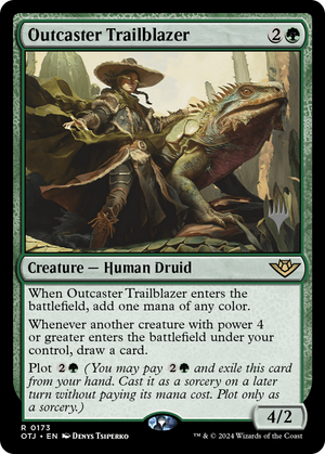 Outcaster Trailblazer (PPOTJ-173) - Outlaws of Thunder Junction Promos - Poke-Collect