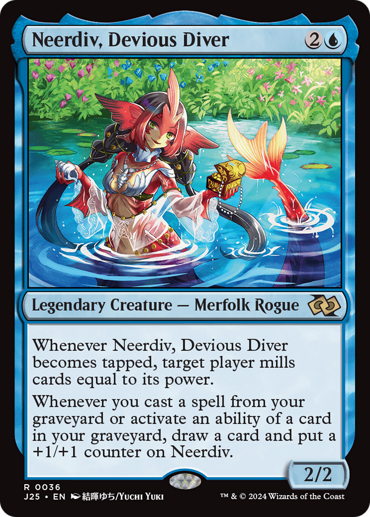 Neerdiv, Devious Diver (J25-036) - Foundations Jumpstart - Poke-Collect