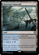 Drowned Catacomb (OTC-290) - Outlaws of Thunder Junction Commander - Poke-Collect