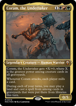 Coram, the Undertaker (M3C-019) - Modern Horizons 3 Commander Etched Foil - Poke-Collect