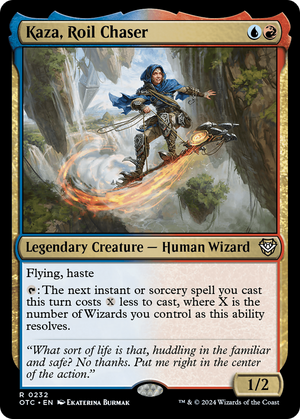 Kaza, Roil Chaser (OTC-232) - Outlaws of Thunder Junction Commander - Poke-Collect