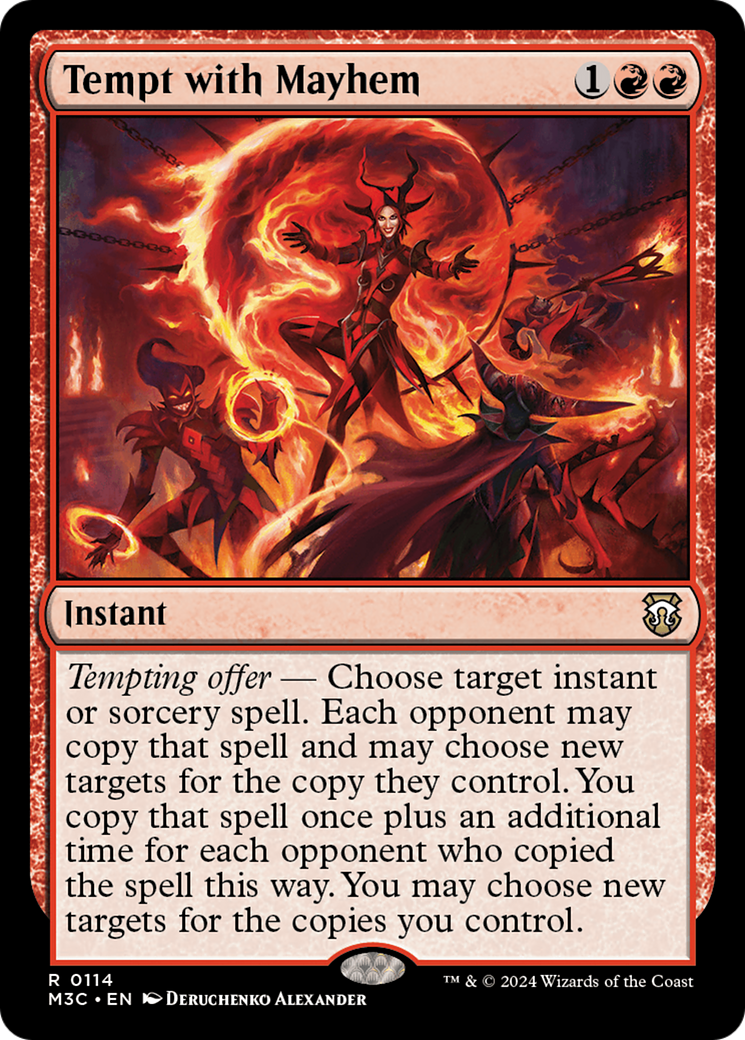 Tempt with Mayhem (M3C-114) - Modern Horizons 3 Commander - Poke-Collect