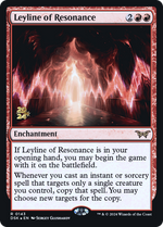 Leyline of Resonance (PRE-143) - Duskmourn: House of Horror Promos Foil - Poke-Collect