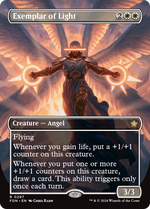 Exemplar of Light (FDN-297) - Foundations (Borderless) Foil - Poke-Collect