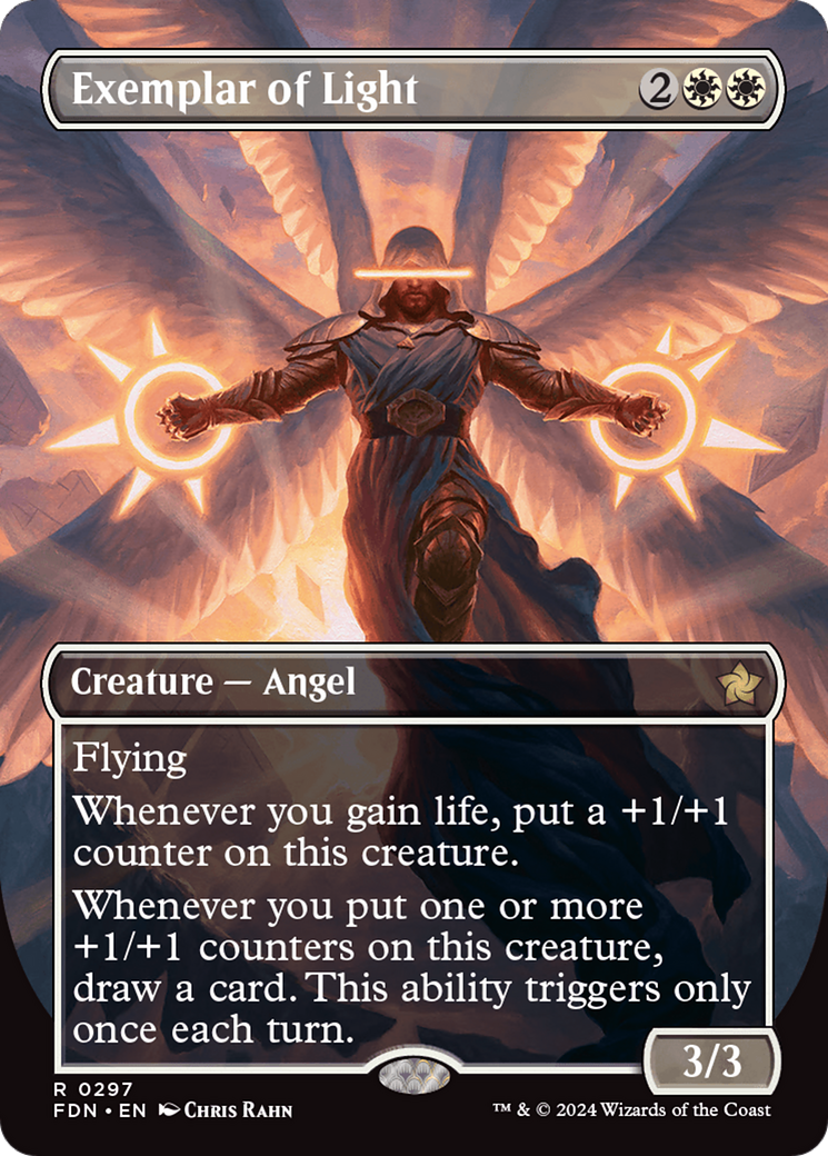 Exemplar of Light (FDN-297) - Foundations (Borderless) - Poke-Collect