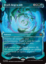 Death Begets Life (TDM-406) - Tarkir: Dragonstorm: (Showcase) (Borderless) Foil - Poke-Collect
