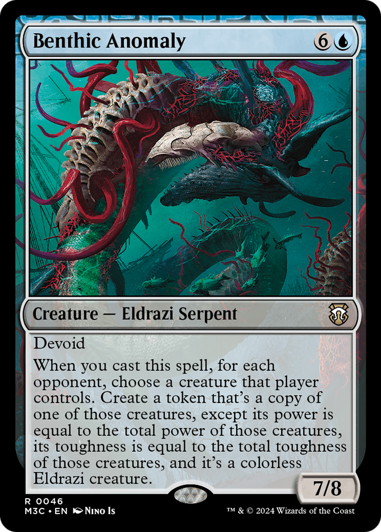 Benthic Anomaly (M3C-046) - Modern Horizons 3 Commander: (devoid) - Poke-Collect