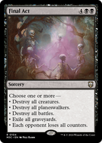Final Act (M3C-104) - Modern Horizons 3 Commander - Poke-Collect