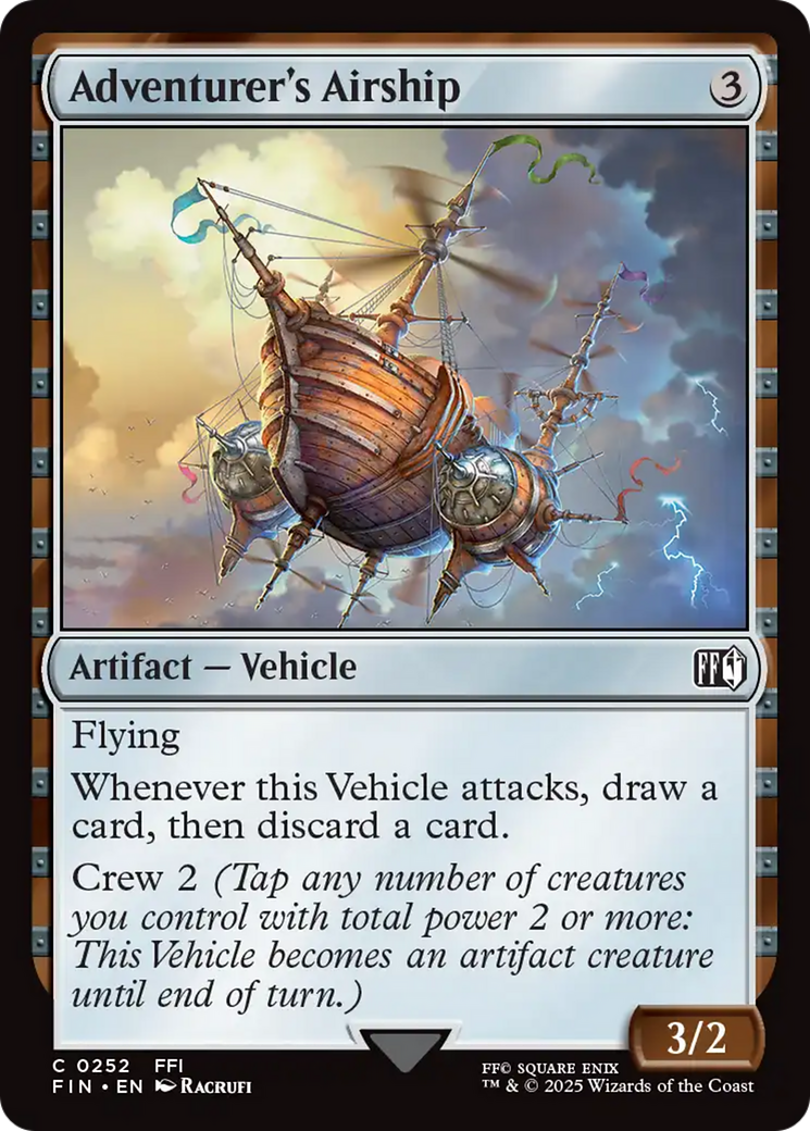 Adventurer's Airship (FIN-252) - FINAL FANTASY - Poke-Collect