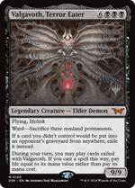Valgavoth, Terror Eater (PPDSK-120) - Duskmourn: House of Horror Promos Foil - Poke-Collect