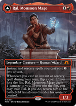 Ral, Monsoon Mage (Borderless) (MH3-445) - Modern Horizons 3 (Borderless) Foil - Poke-Collect