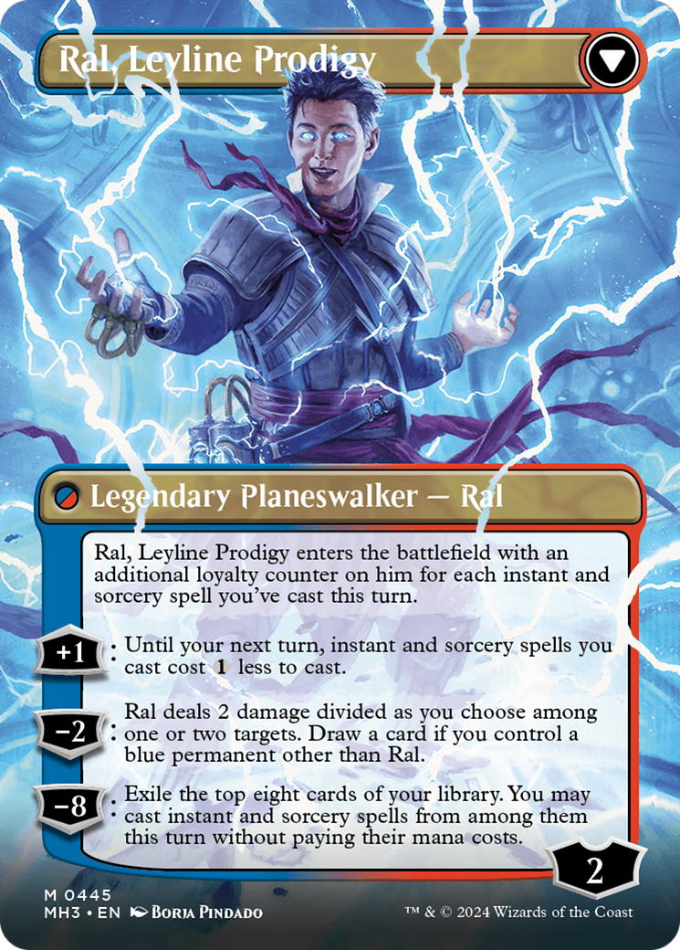 Ral, Monsoon Mage (Borderless) (MH3-445) - Modern Horizons 3 (Borderless) - Poke-Collect
