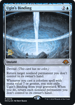 Ugin's Binding (PRE-076) - Modern Horizons 3 Promos: (devoid) Foil - Poke-Collect