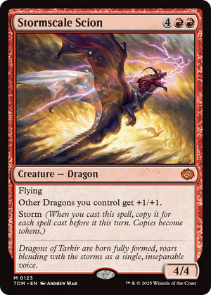 Stormscale Scion (TDM-123) - Tarkir: Dragonstorm Foil - Poke-Collect