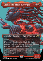 Laelia, the Blade Reforged (Borderless) (MH3-368) - Modern Horizons 3 (Borderless) Foil - Poke-Collect