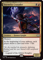 Stormfist Crusader (DSC-234) - Duskmourn: House of Horror Commander - Poke-Collect