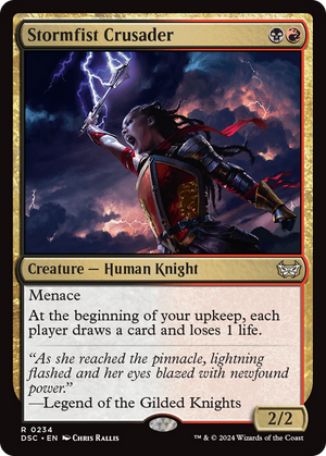 Stormfist Crusader (DSC-234) - Duskmourn: House of Horror Commander - Poke-Collect