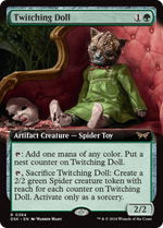 Twitching Doll (DSK-384) - Duskmourn: House of Horror: (Extended Art) - Poke-Collect