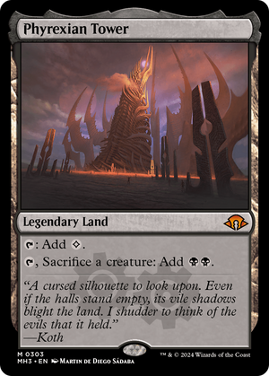 Phyrexian Tower (MH3-303) - Modern Horizons 3 - Poke-Collect