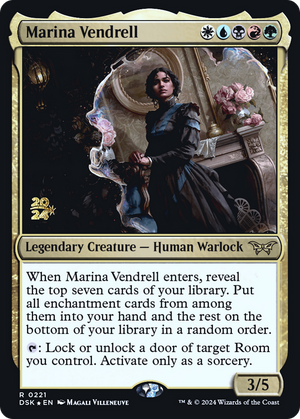 Marina Vendrell (PRE-221) - Duskmourn: House of Horror Promos Foil - Poke-Collect