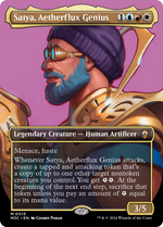 Satya, Aetherflux Genius (M3C-015) - Modern Horizons 3 Commander (Borderless) Foil - Poke-Collect