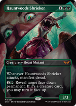 Hauntwoods Shrieker (DSK-349) - Duskmourn: House of Horror (Borderless) - Poke-Collect