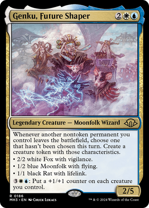Genku, Future Shaper (MH3-186) - Modern Horizons 3 Foil - Poke-Collect