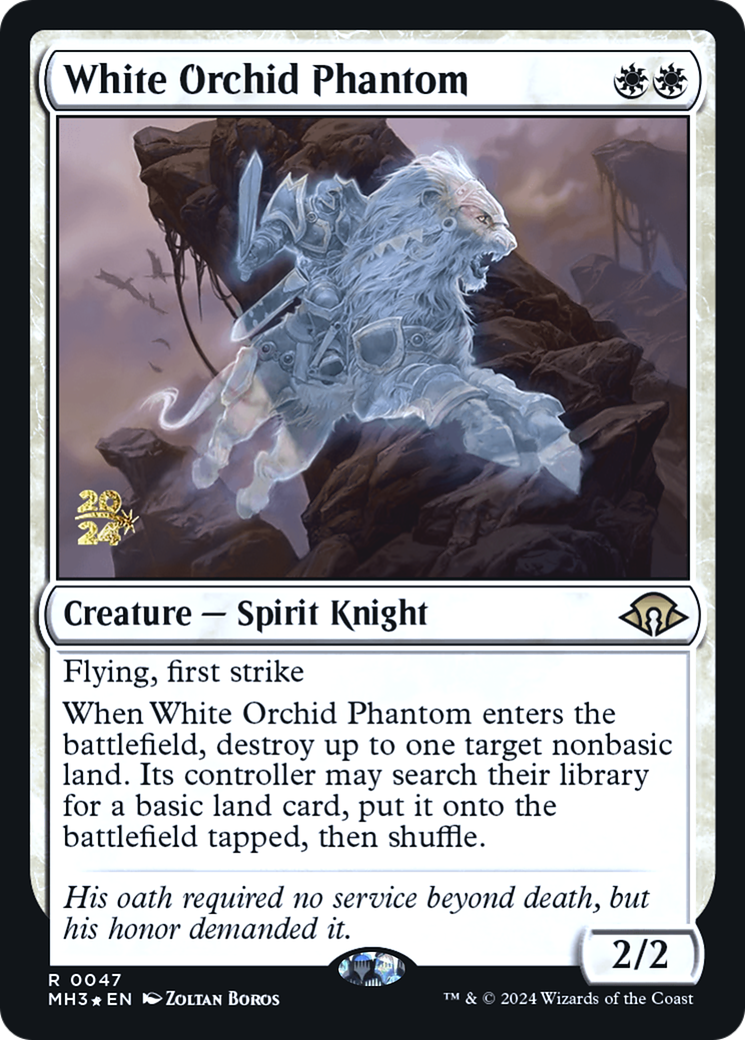 White Orchid Phantom (PRE-047) - Modern Horizons 3 Promos Foil - Poke-Collect