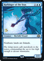 Harbinger of the Seas (PRE-063) - Modern Horizons 3 Promos Foil - Poke-Collect
