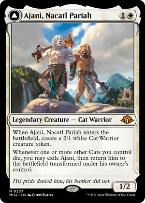 Ajani, Nacatl Pariah (MH3-237) - Modern Horizons 3 Foil - Poke-Collect