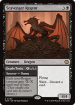 Scavenger Regent // Exude Toxin (TDM-090) - Tarkir: Dragonstorm Foil - Poke-Collect