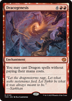 Dracogenesis (TDM-105) - Tarkir: Dragonstorm: (enchantment) - Poke-Collect
