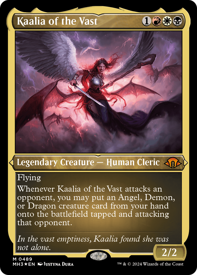 Kaalia of the Vast (Foil Etched) (MH3-489) - Modern Horizons 3 Foil - Poke-Collect