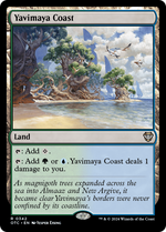 Yavimaya Coast (OTC-342) - Outlaws of Thunder Junction Commander - Poke-Collect